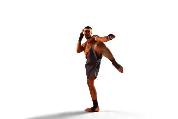 lutadores de boxe Muay Thai