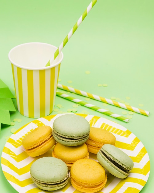 Foto grátis macarons