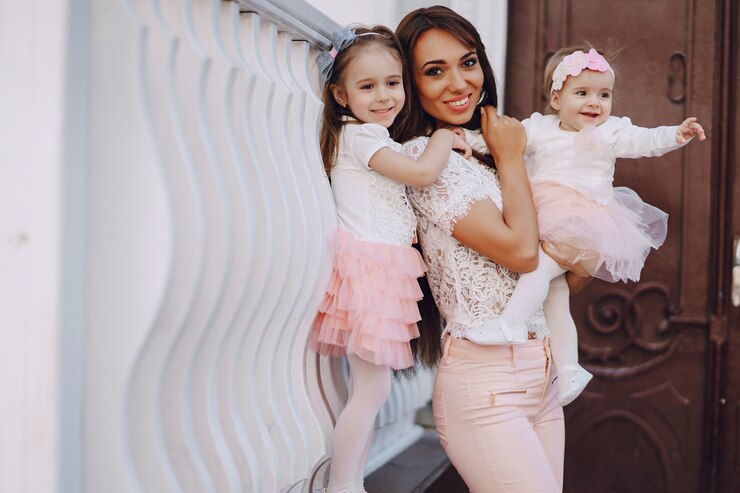 Foto grátis mãe com filha