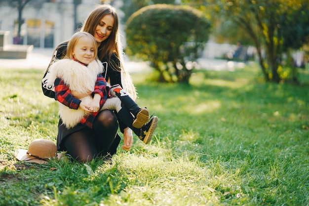 Mãe com filha