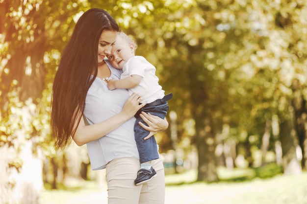 Mãe com filho