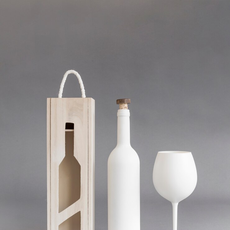 Foto grátis maquete de conceito de vinho