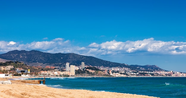 Foto grátis mar em badalona. barcelona