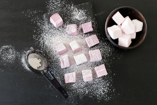 Foto grátis marshmallows doces