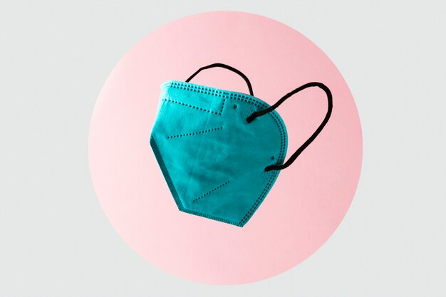 Máscara flutuante para proteção da saúde
