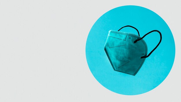 Máscara flutuante para proteção da saúde