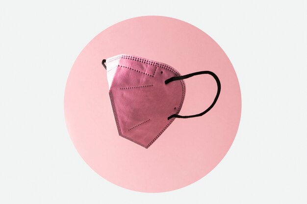 Máscara flutuante para proteção da saúde