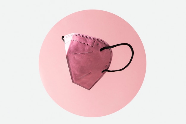 Máscara flutuante para proteção da saúde