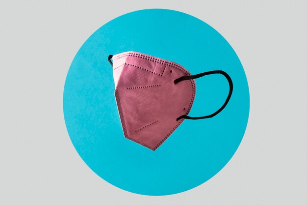 Máscara flutuante para proteção da saúde