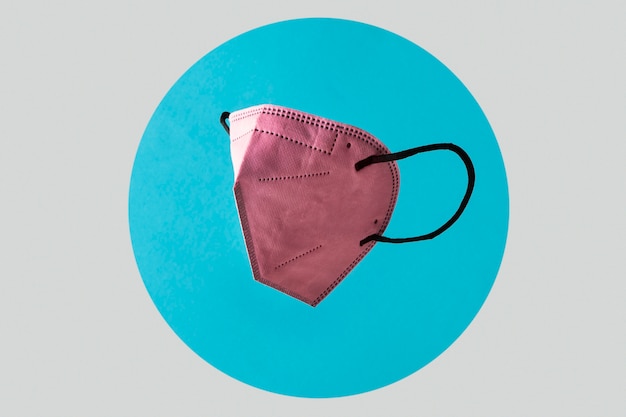 Máscara flutuante para proteção da saúde