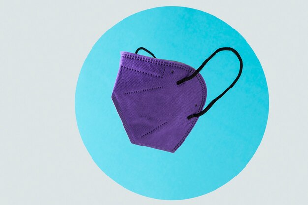 Máscara flutuante para proteção da saúde