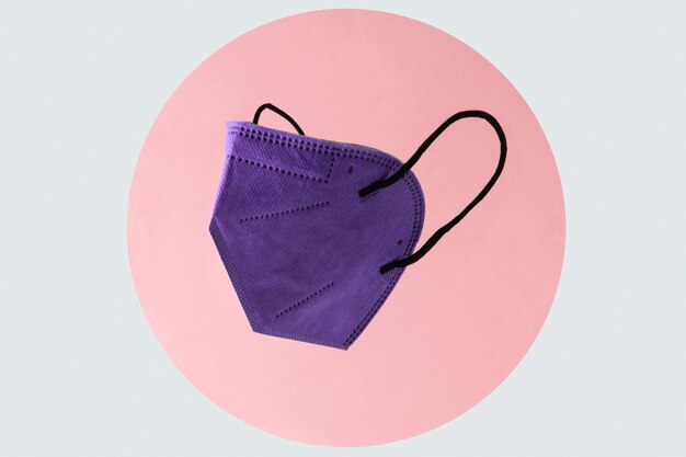 Máscara flutuante para proteção da saúde