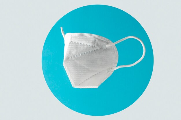 Máscara flutuante para proteção da saúde