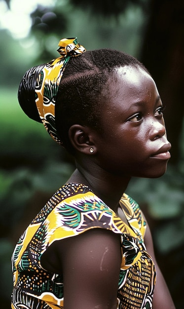 Foto grátis meio tiro bela mulher africana posando