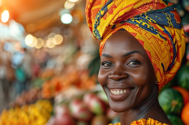 Foto grátis meio tiro bela mulher africana posando