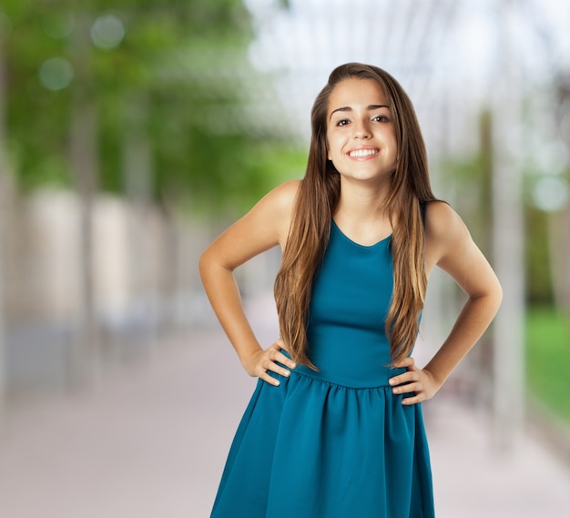 Foto grátis menina, sorrindo