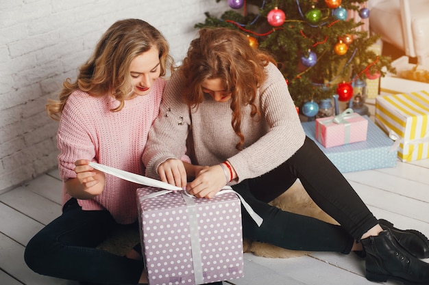 Meninas e natal