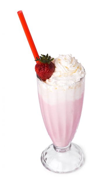 Milk-shake em cima da mesa