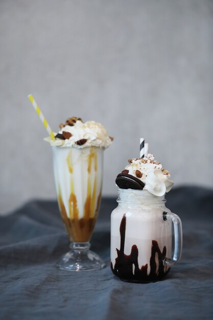 Milkshakes deliciosos