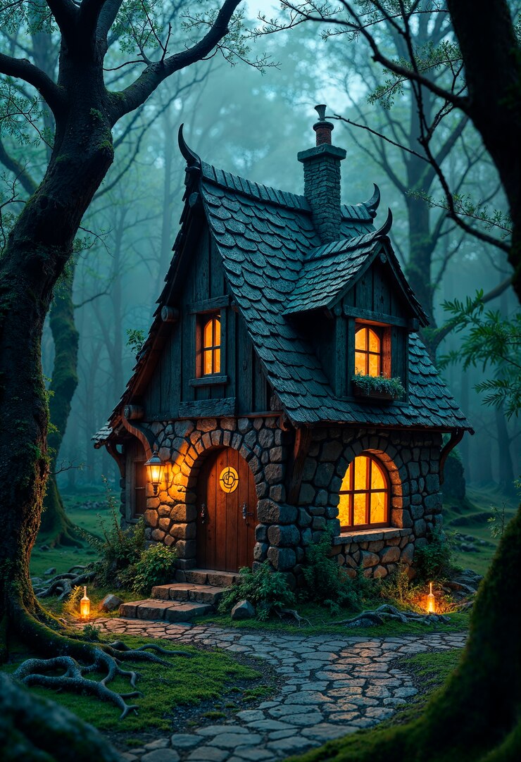 Foto grátis miniatura do fundo da aldeia