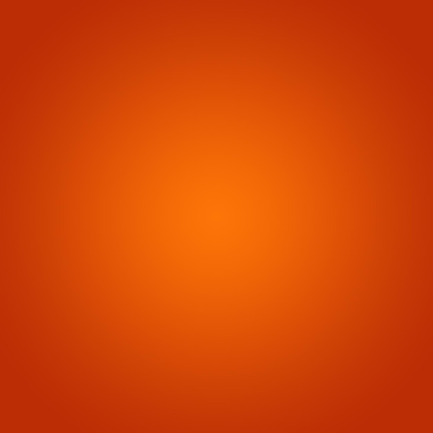 Modelo de web studioroom design de layout de fundo laranja abstrato Relatório de negócios com cor de gradiente de círculo suave
