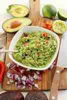 Foto grátis molho de guacamole