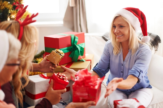 Momentos preciosos em família na época do Natal