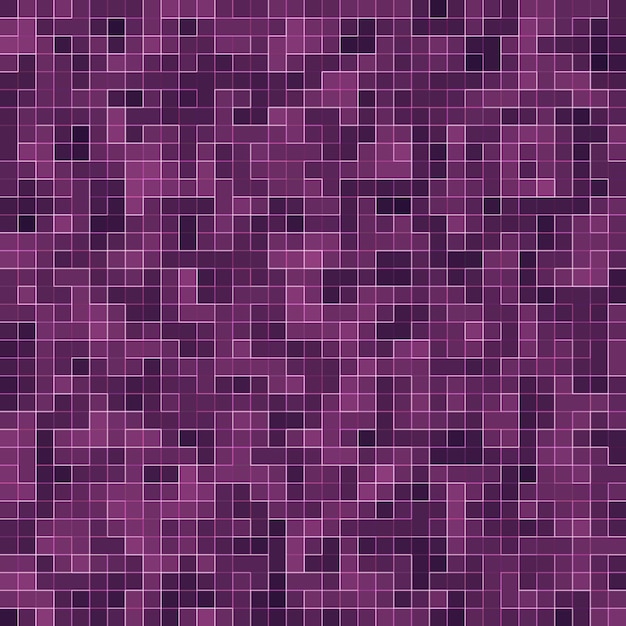 Foto grátis mosaico quadrado roxo brilhante para fundo textural.