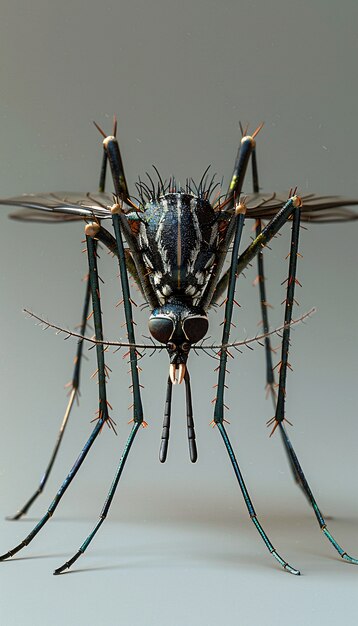 Foto grátis mosquito 3d em estúdio