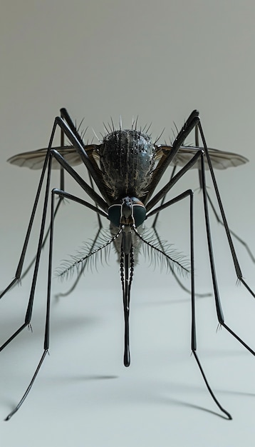 Foto grátis mosquito 3d em estúdio