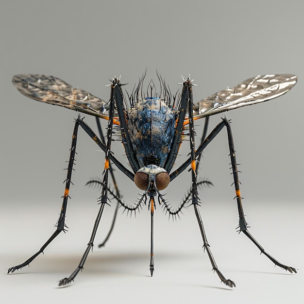 Mosquito 3D em estúdio