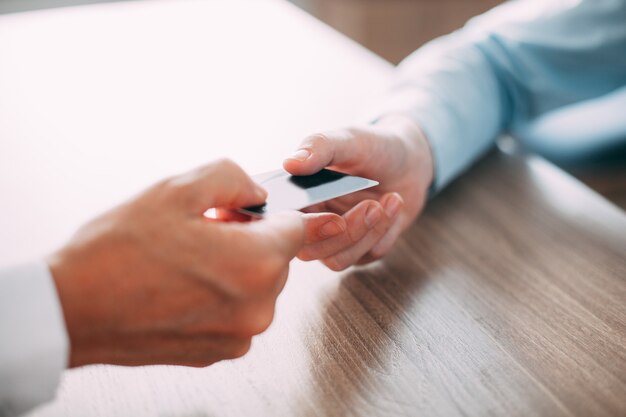 mulher de negócios bancários colar feminino