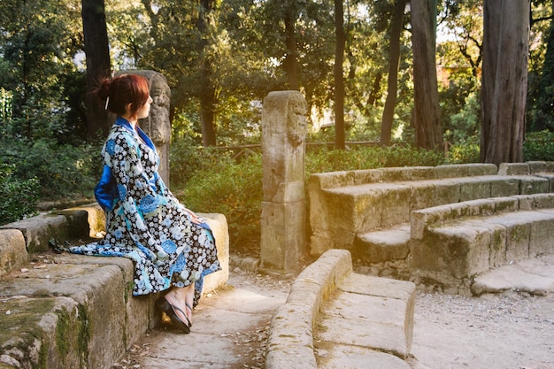 Foto grátis mulher em jinja