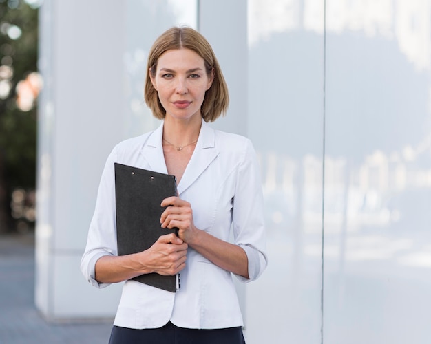 Mulher empreendedora confiante