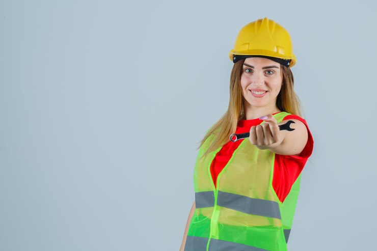 Foto grátis mulher jovem expressiva posando no estúdio