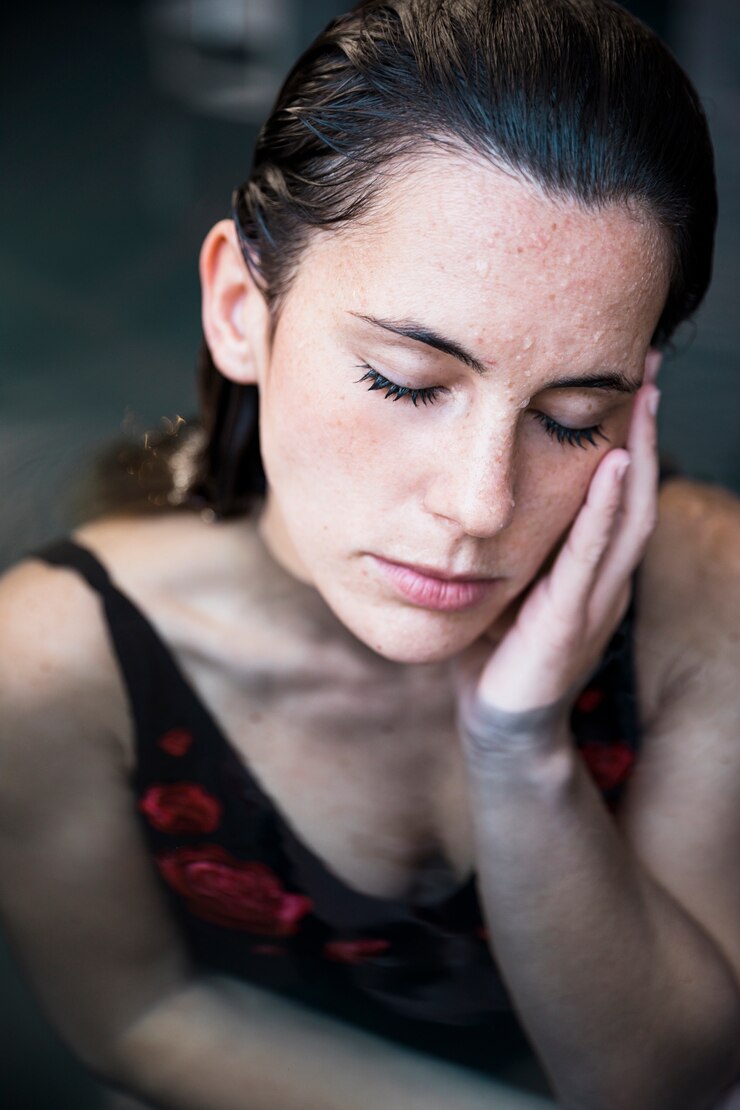 Foto grátis mulher, relaxante, em, spa