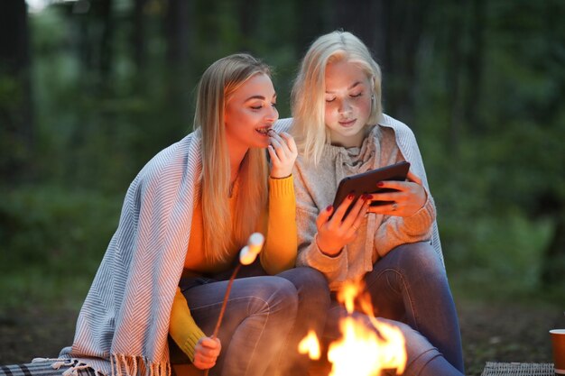 Mulheres na floresta