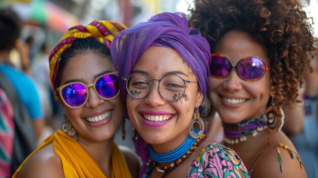 Foto grátis mulheres protestando por direitos no dia da mulher