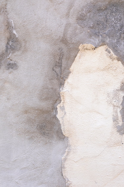 Muro de concreto com superfície áspera