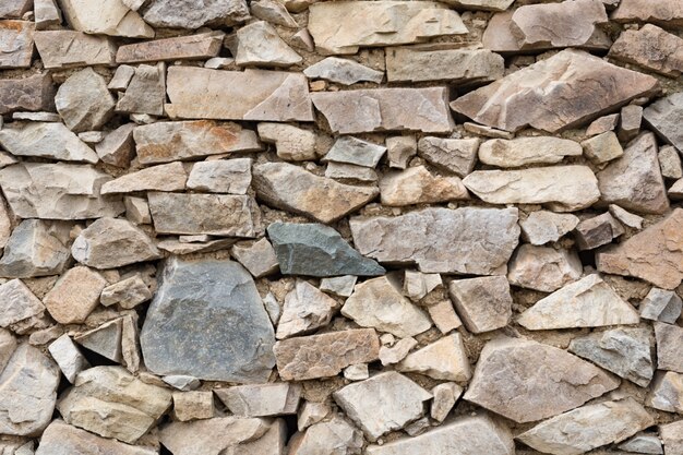 Muro feito de pedras