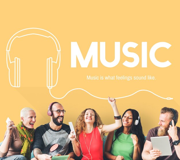 Música, Estilo de Vida, Lazer, Conceito de Entretenimento