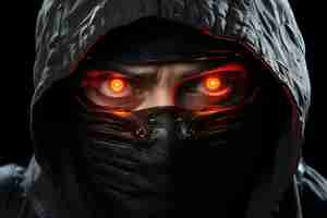 Foto grátis naruto, um ninja de estilo escuro.