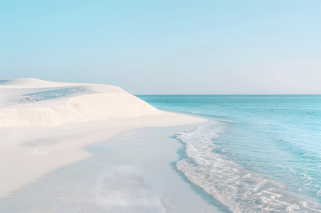 Foto grátis nature sea landscape with idyllic view of water