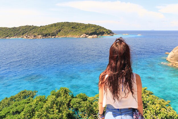 natureza desfrutar de férias liberdade oceano