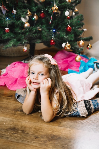 Noite de natal menina