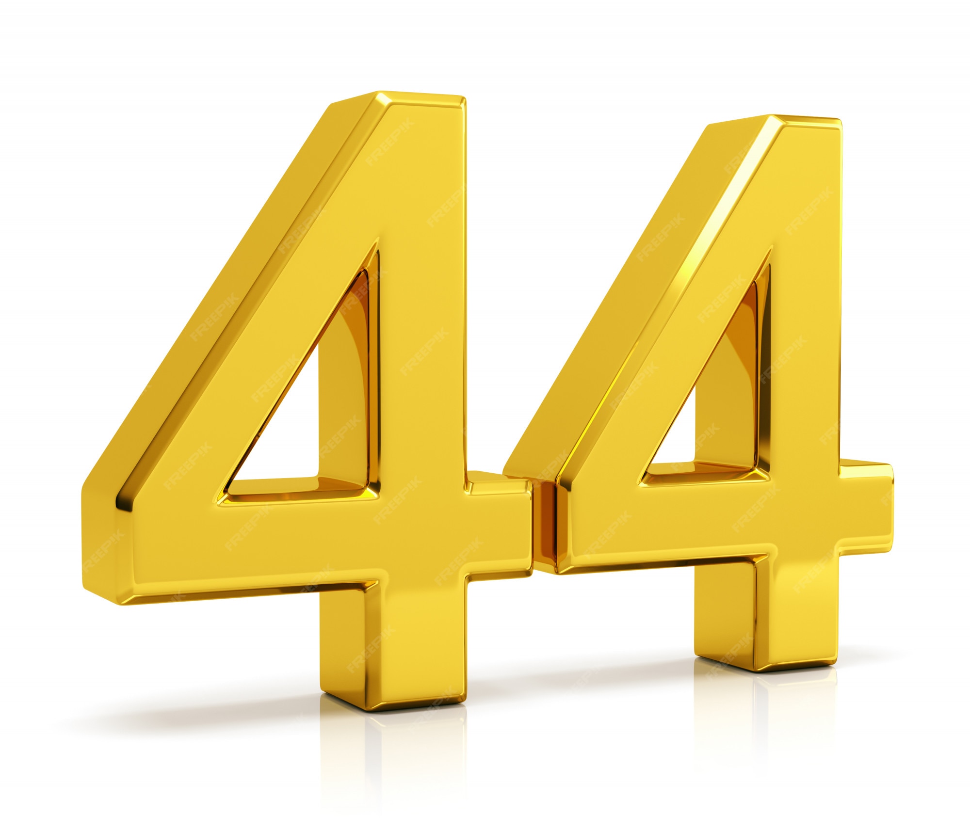 n-mero-44-foto-premium