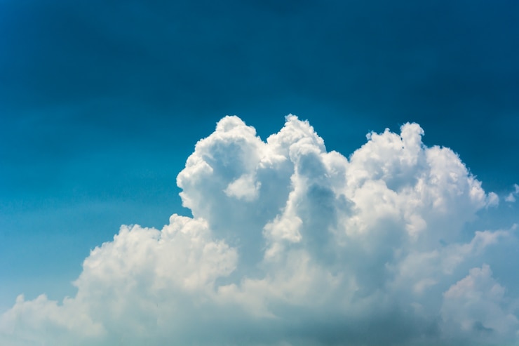 Foto grátis nuvens do céu