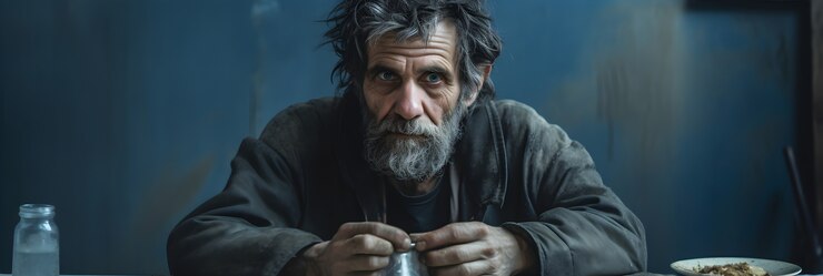 Foto grátis o apoio da comunidade e a bondade das pessoas retratadas numa cena de estilo cinematográfico.