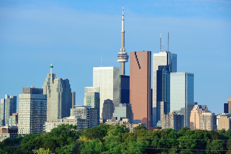 Foto grátis o horizonte de toronto