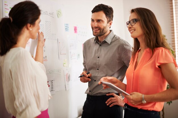 O mês passado foi muito bom para nossa empresa